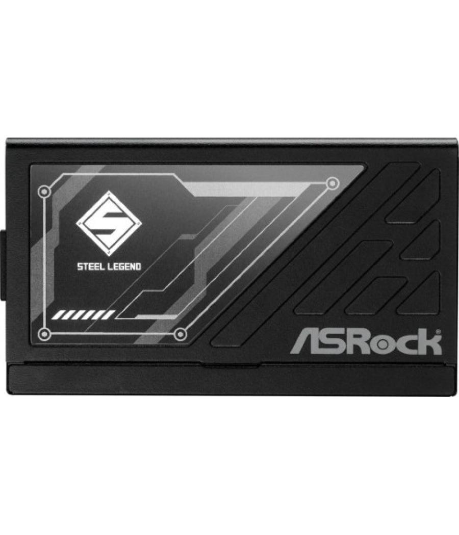 Fuente alimentacion asrock sl-750g,psu,750w,80 plus gold,135mm,modular,pci-e 5.1 (12+4pin)x1,pci-e (6+2 pin)x3,sata (5 pin)x9