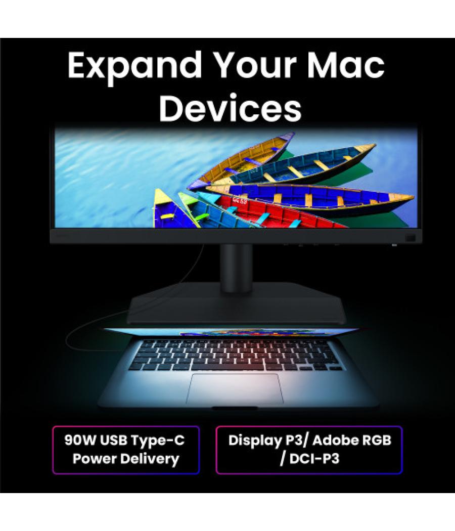 Monitor para fotografos benq sw242q 24.1” ips,2k, 2560 x 1600, 16:10, 99% adobe rgb, 98% p3, calibración, usb-c 90w, tüv, lut 3d