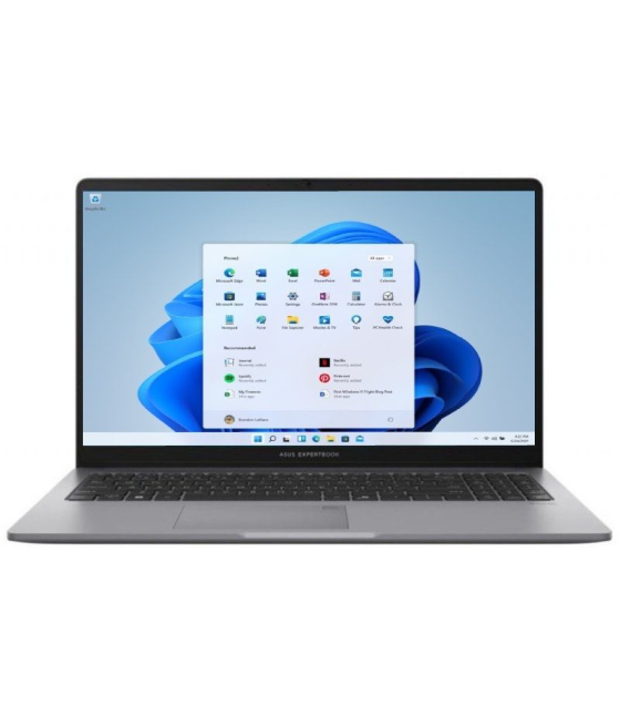 Portátil asus expertbook p1 p1503cva-s70672w intel core i5-13420h/ 16gb/ 512gb ssd/ 15.6'/ win11