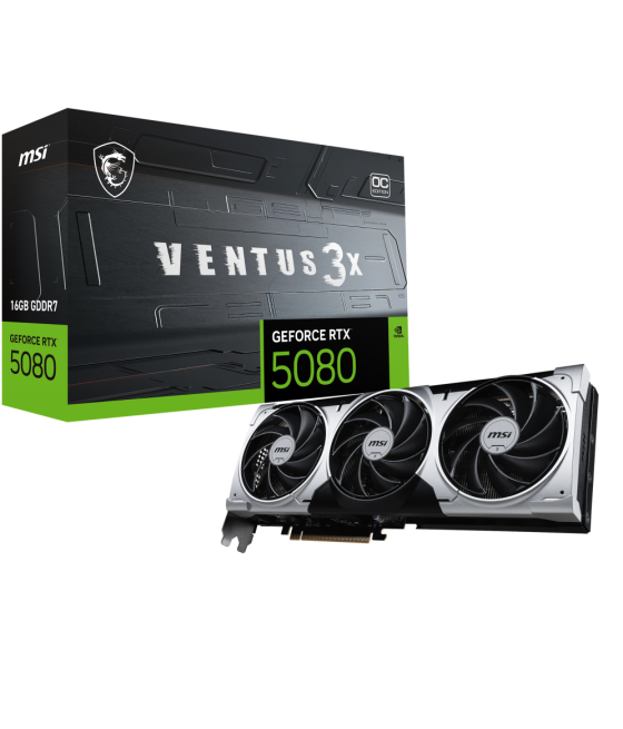 Tarjeta grafica msi rtx 5080 16g ventus 3x oc plus