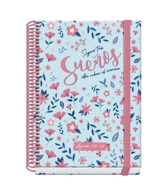 Dohe agenda escolar prime a5 espiral sv blossom 2025-2026