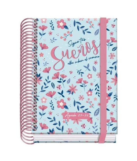 Dohe agenda escolar prime a6 espiral dp blossom 2025-2026