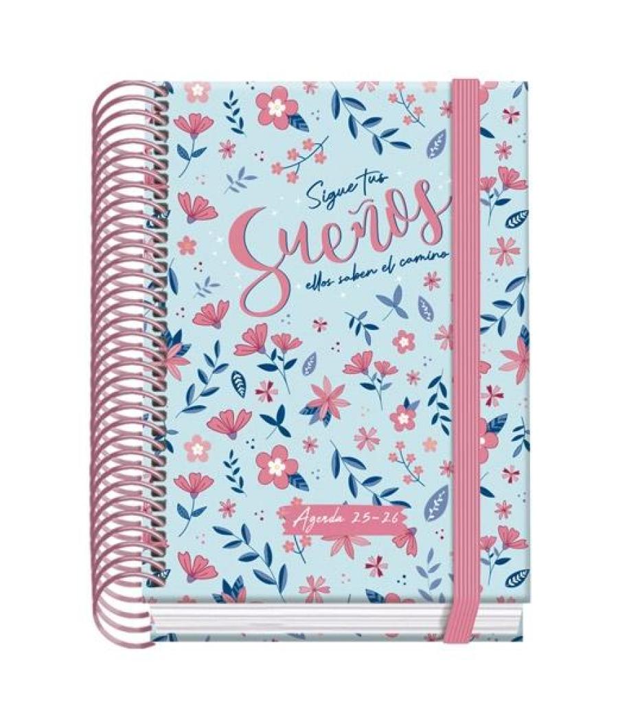 Dohe agenda escolar prime a6 espiral dp blossom 2025-2026