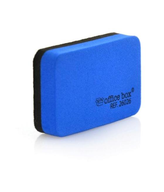 Office box mini borrador pizarra blanca 73x44x15mm azul