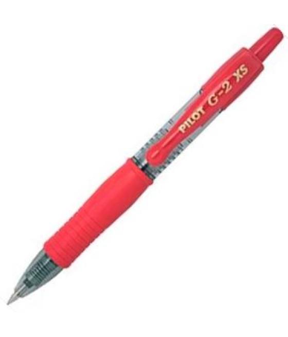 Pilot roller tinta de gel g2 xs pixie retráctil 0.7 rojo