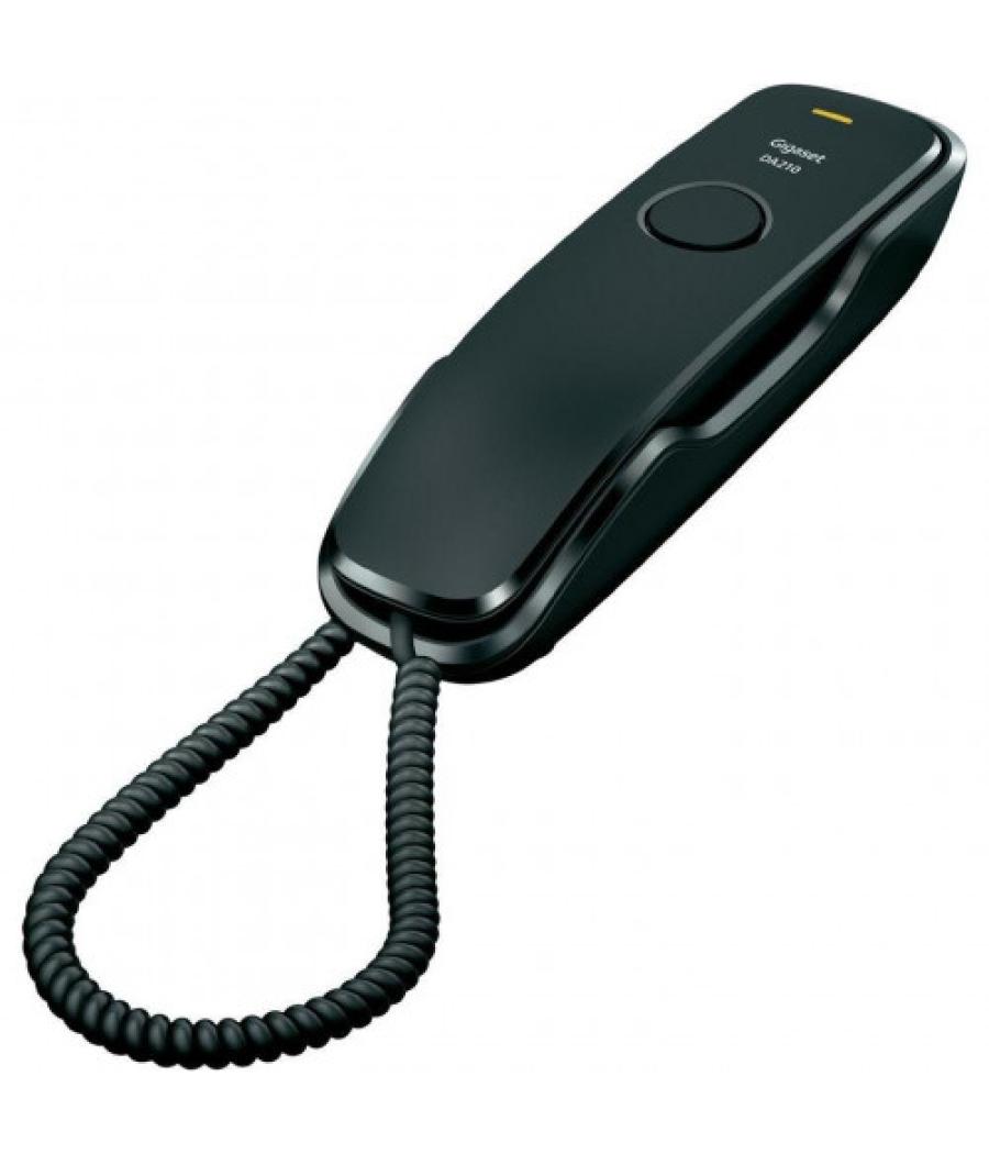 Gigaset da210 teléfono analógico negro