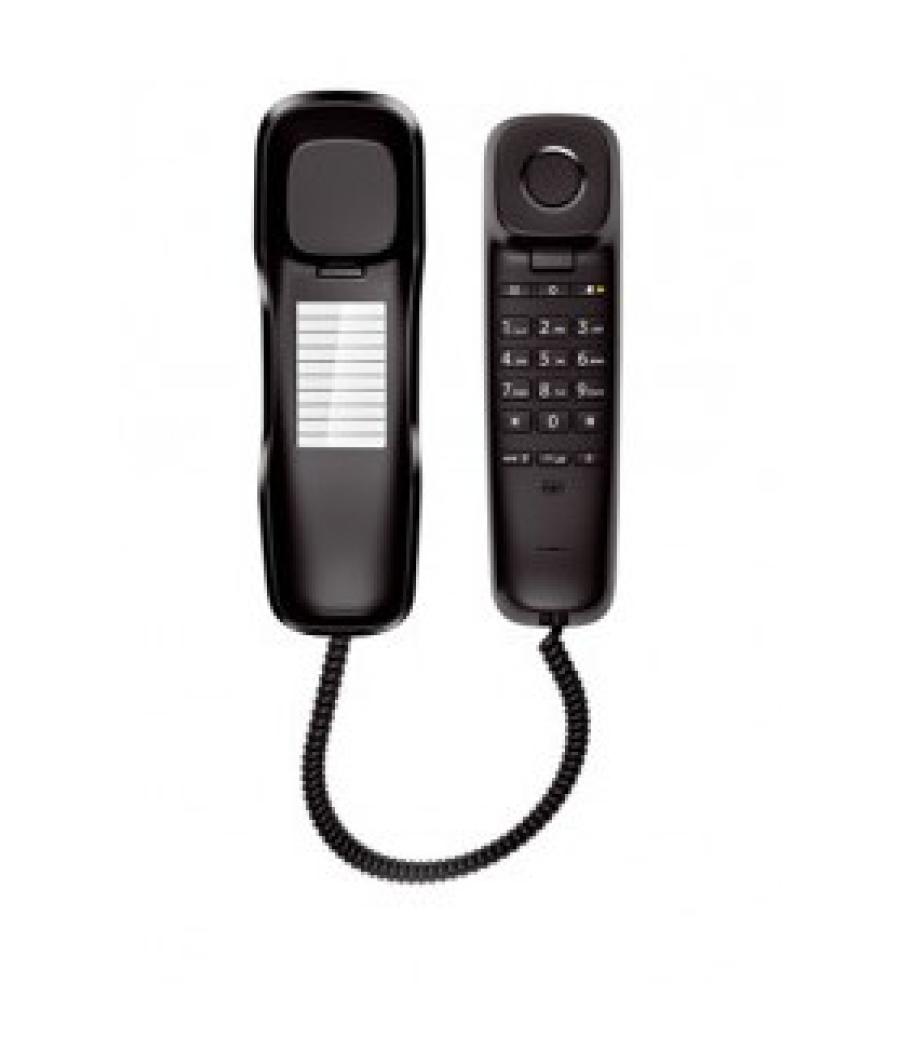 Gigaset da210 teléfono analógico negro