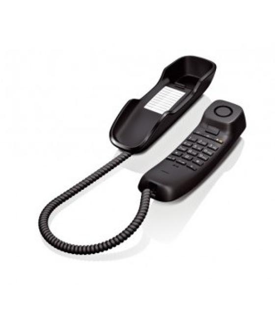 Gigaset da210 teléfono analógico negro