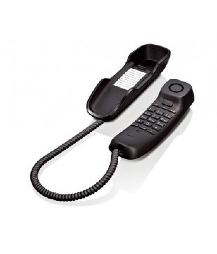 Gigaset da210 teléfono analógico negro