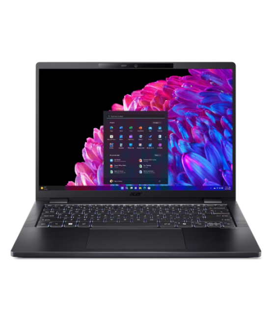 Acer travelmate p6 tmp614-73-tco-76nl intel core ultra 7 155h portátil 35,6 cm (14") wqxga+ 32 gb lpddr5x-sdram 1,02 tb ssd wi-f