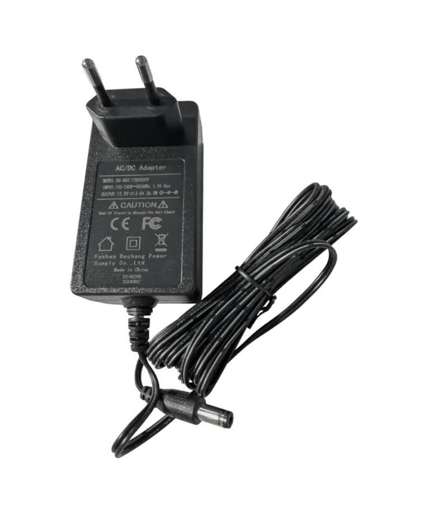 Iggual adaptador corriente ac/dc 12v 3a monitor