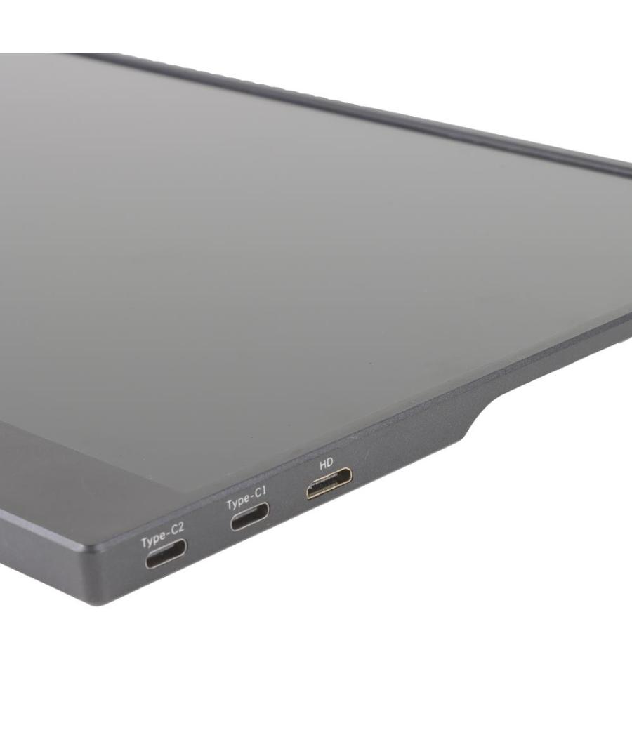 Iggual monitor portátil 15,6" ips fhd con funda