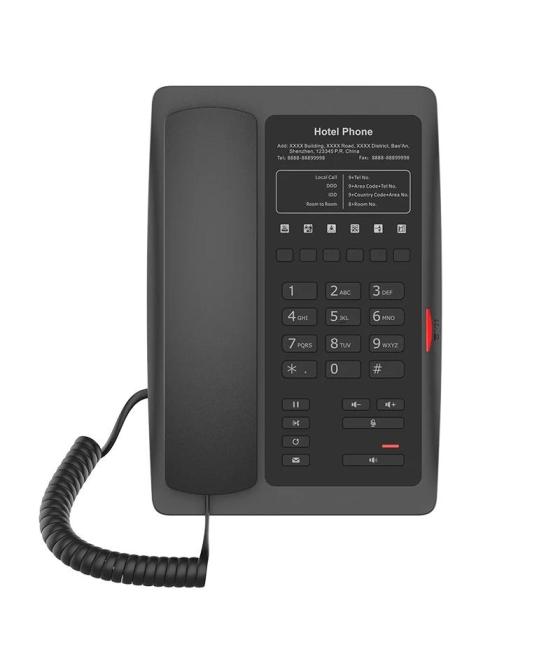 Fanvil h3 teléfono ip hotel, placa personalizada n