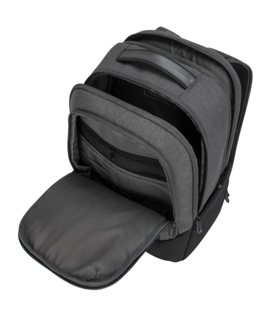 Mochila targus cypress hero backpack ecosmart para portatil 15.6 pulgadas gris