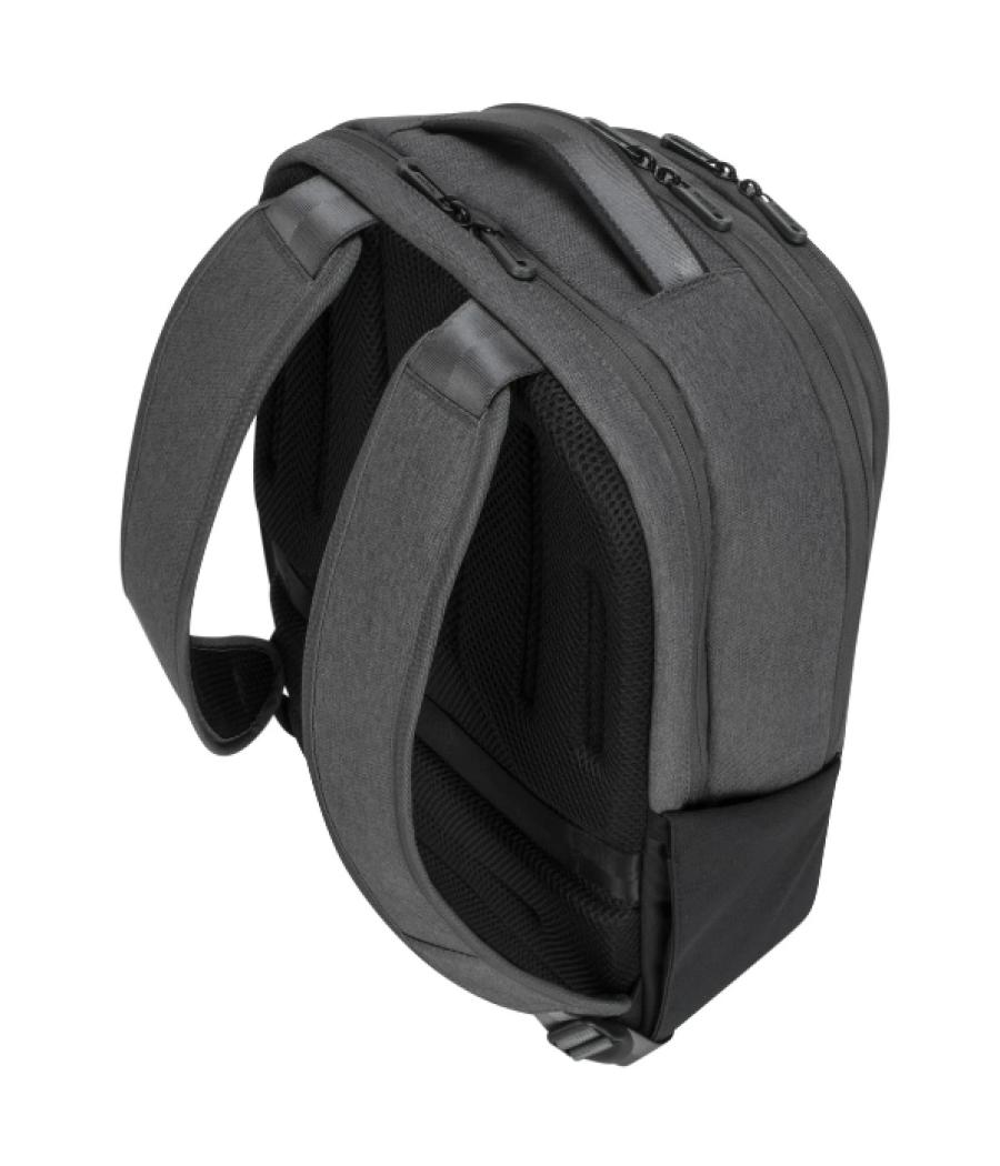 Mochila targus cypress hero backpack ecosmart para portatil 15.6 pulgadas gris