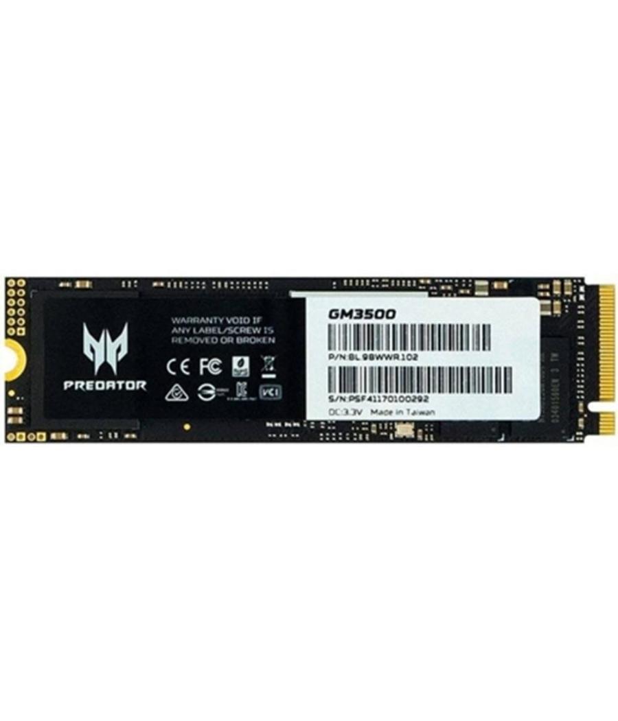 Disco duro interno ssd acer predator gm3500 2tb m.2 pcie