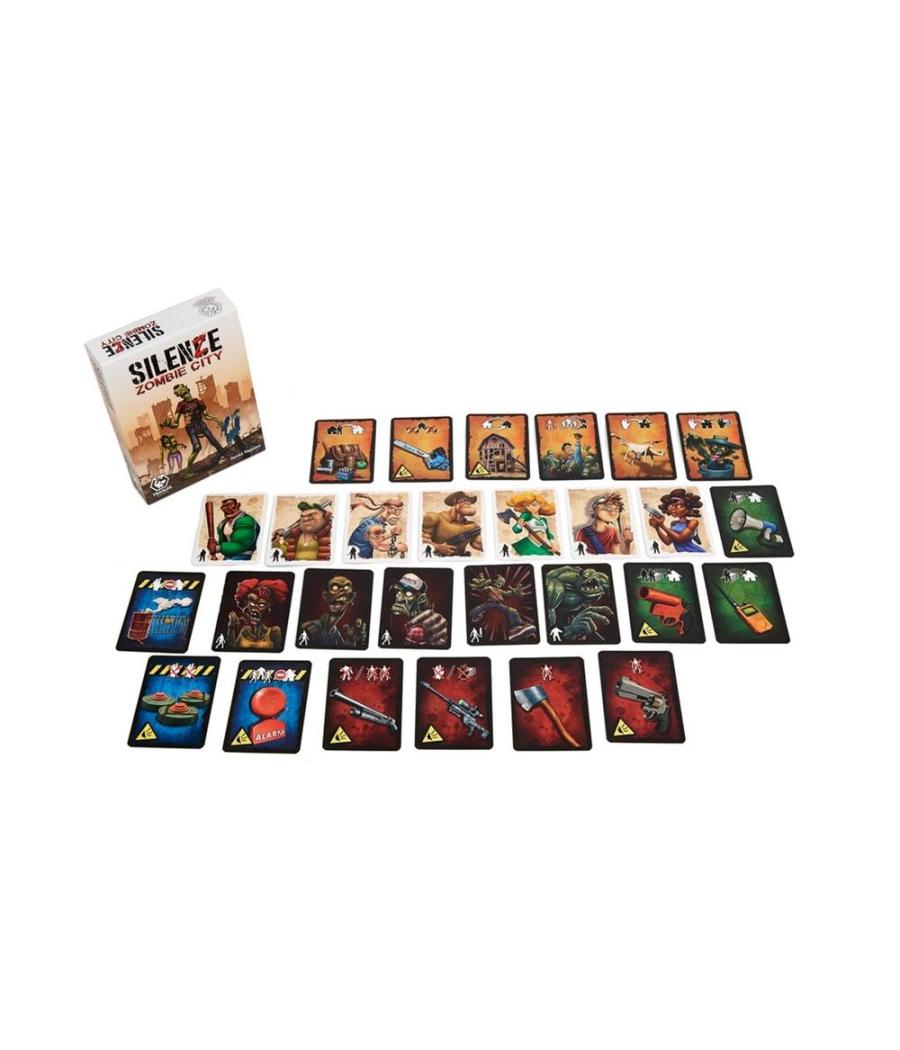 Juego de mesa silence: zombie city