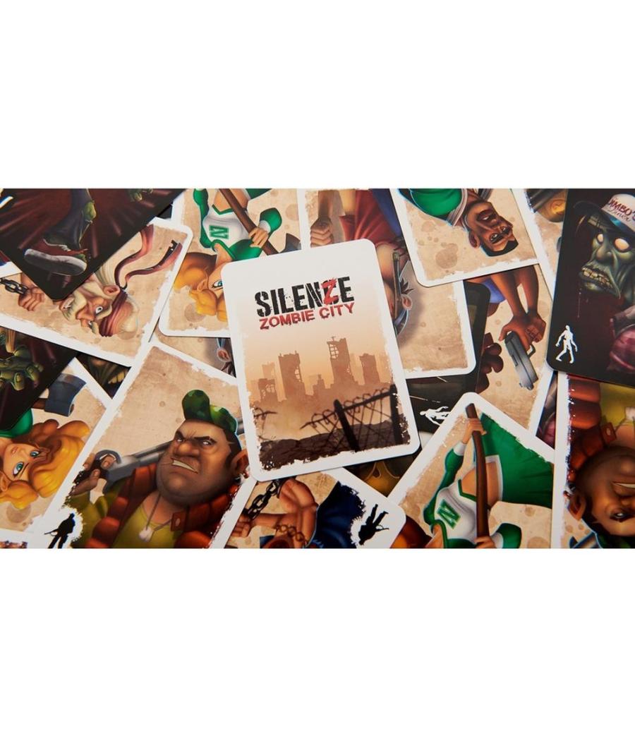 Juego de mesa silence: zombie city