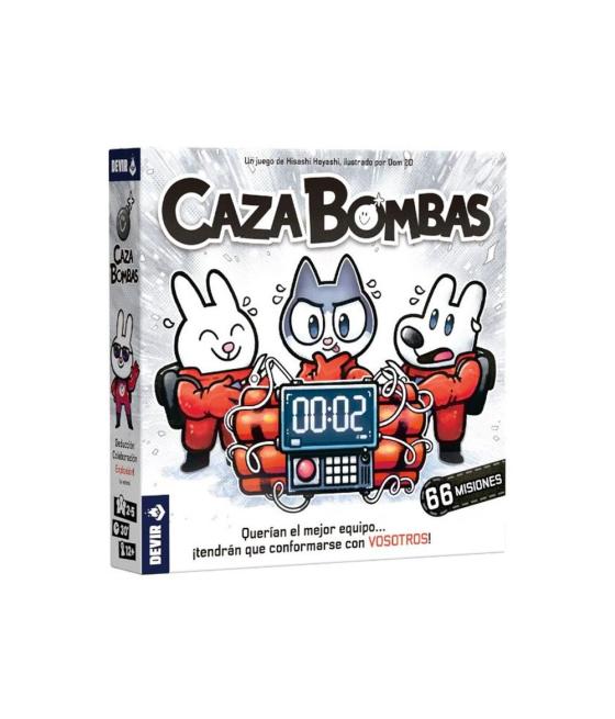 Juego de mesa caza bombas