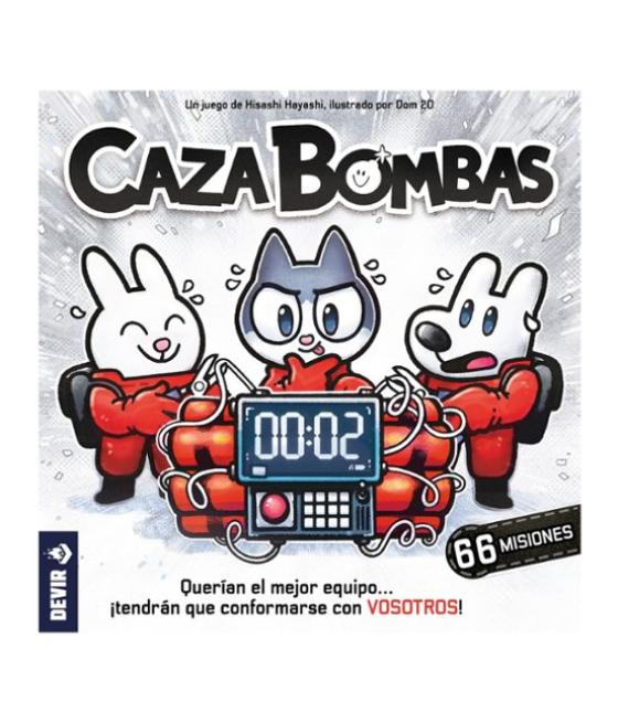 Juego de mesa caza bombas