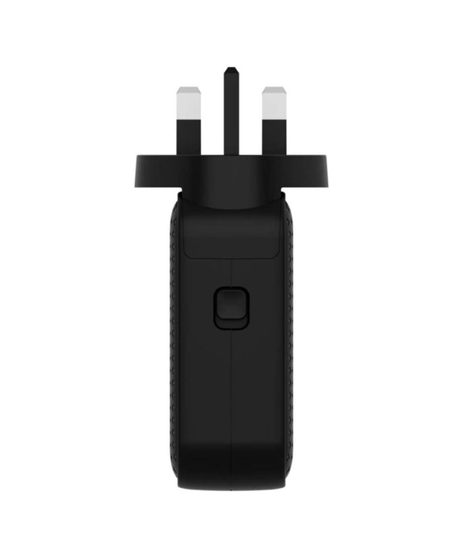 Cargador de pared ingles hyper 3 x usb tipo c 1 x usb tipo a negro