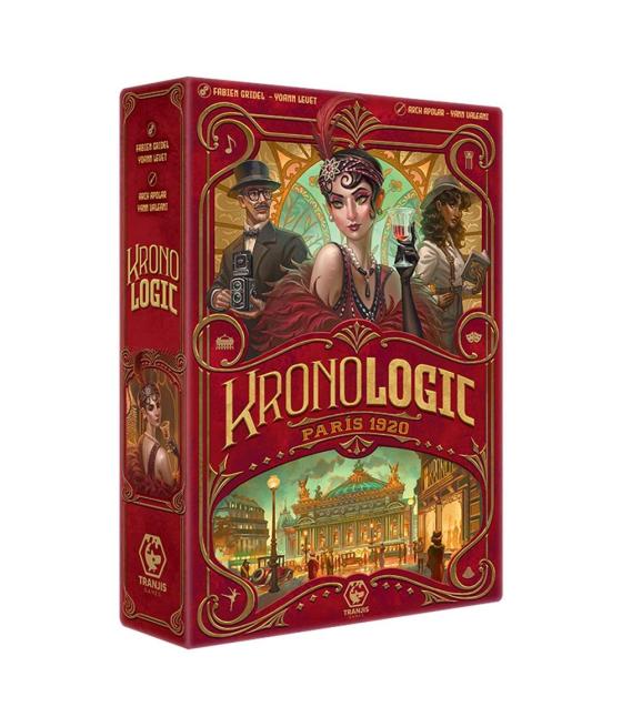 Juego de mesa kronologic: paris 1920