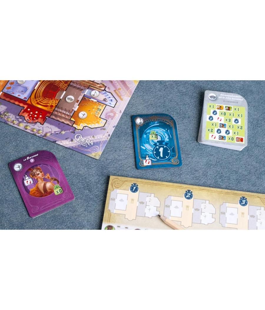 Juego de mesa kronologic: paris 1920