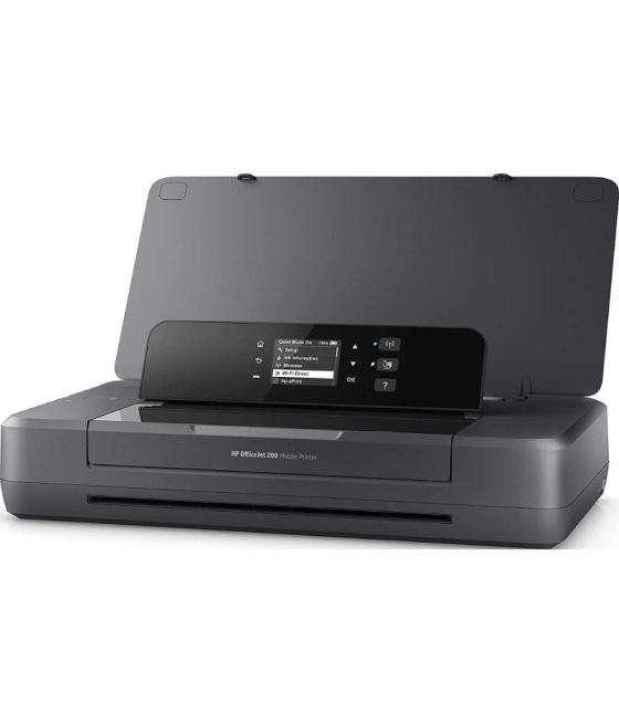 Impresora portátil hp officejet 200 wifi/ negra