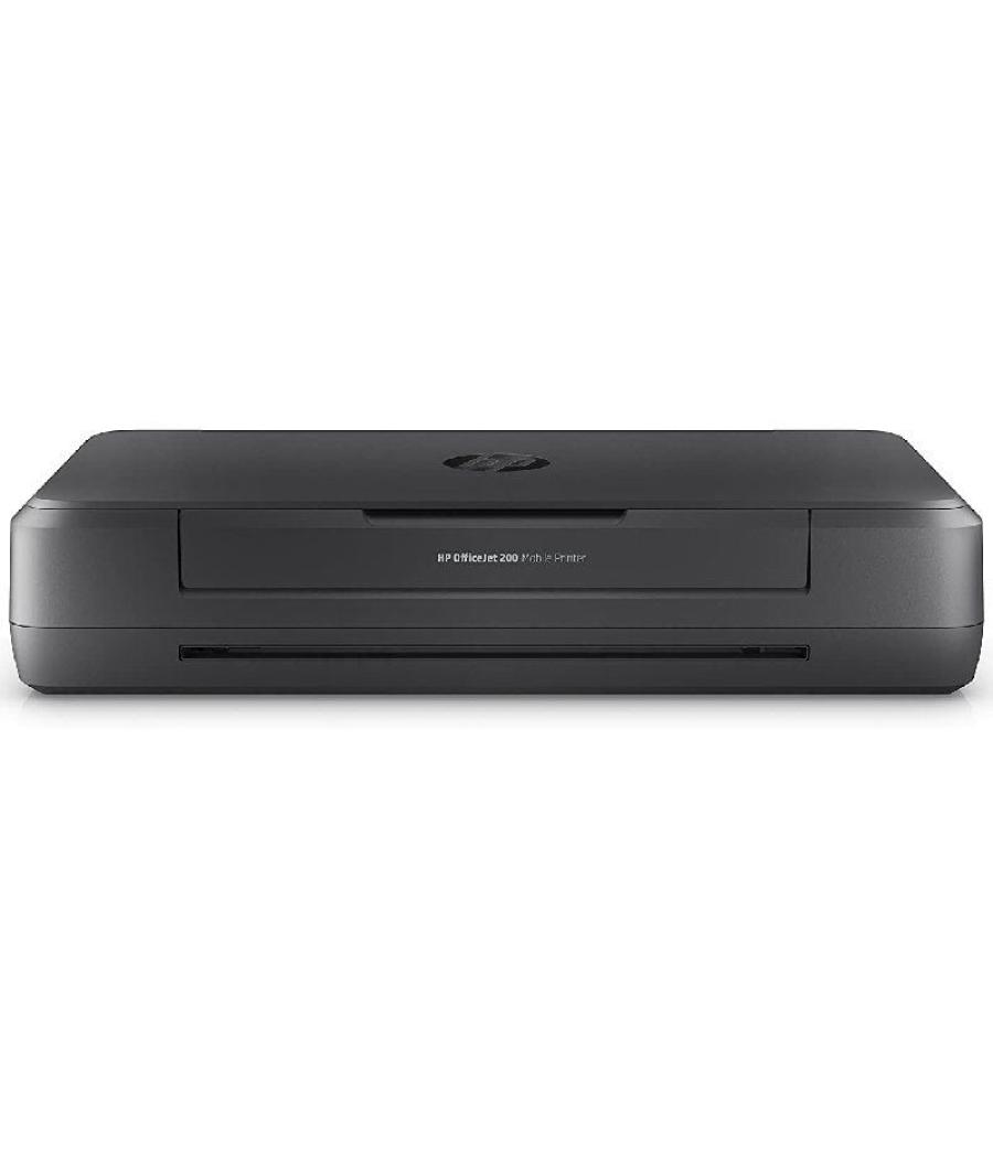 Impresora portátil hp officejet 200 wifi/ negra