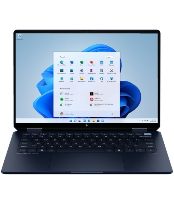 Portátil convertible hp omnibook x flip 14-fm0008ns intel core ultra 7-258v/ 32gb/ 1tb ssd/ 14' táctil/ win11