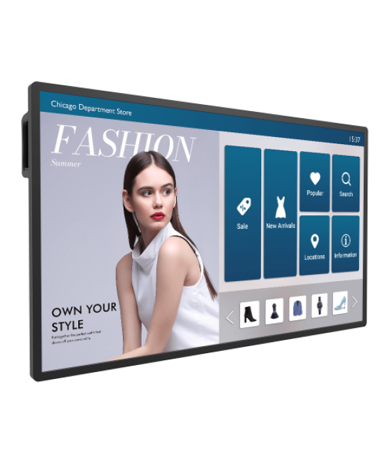 Benq il4301 panel plano interactivo 109,2 cm (43") ads 400 cd / m² 4k ultra hd negro pantalla táctil procesador incorporado andr