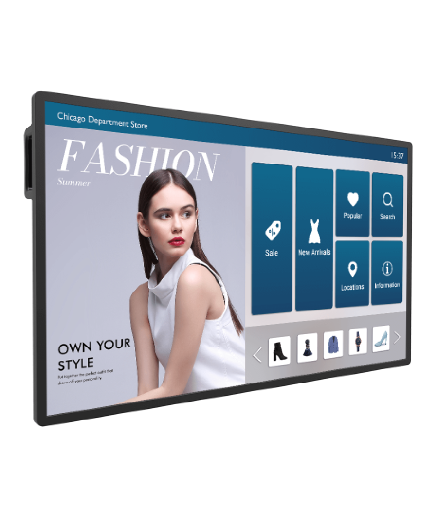 Benq il4301 panel plano interactivo 109,2 cm (43") ads 400 cd / m² 4k ultra hd negro pantalla táctil procesador incorporado andr