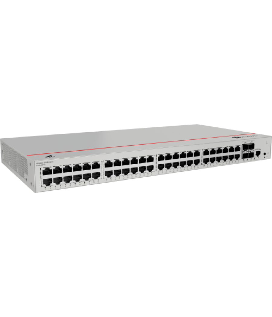 Huawei s310-48p4x gigabit ethernet (10/100/1000) energía sobre ethernet (poe) 1u gris