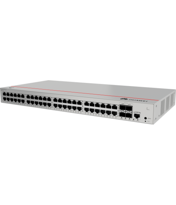 Huawei s310-48p4x gigabit ethernet (10/100/1000) energía sobre ethernet (poe) 1u gris