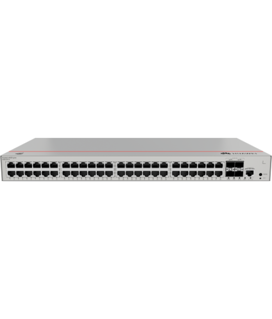 Huawei s310-48p4x gigabit ethernet (10/100/1000) energía sobre ethernet (poe) 1u gris