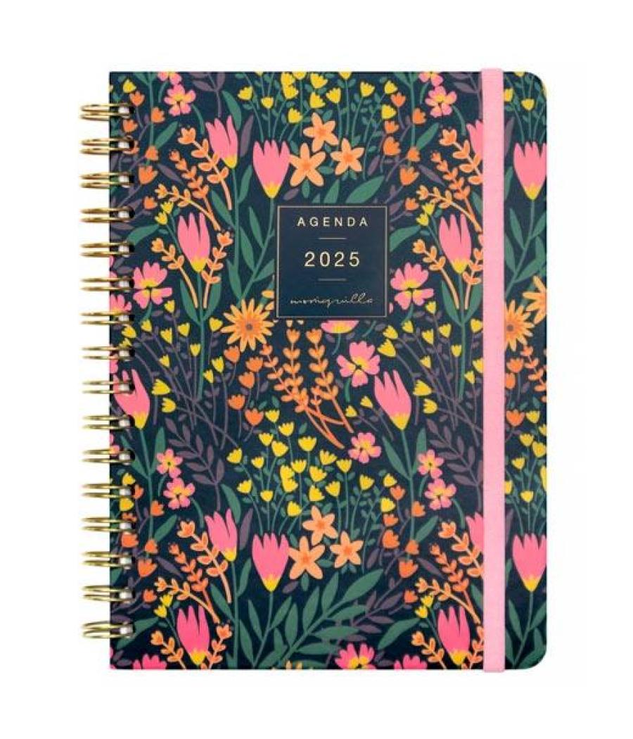Finocam agenda anual moniquilla espiral e10-155x212mm svh espiga 2025