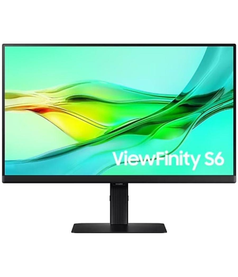 Monitor profesional samsung viewfinity s6 s24d604uau 24'/ qhd/ regulable en altura/ negro Monitor profesional samsung viewfinity s6 s24d604uau 24'/ qhd/ regulable en altura/ negro
