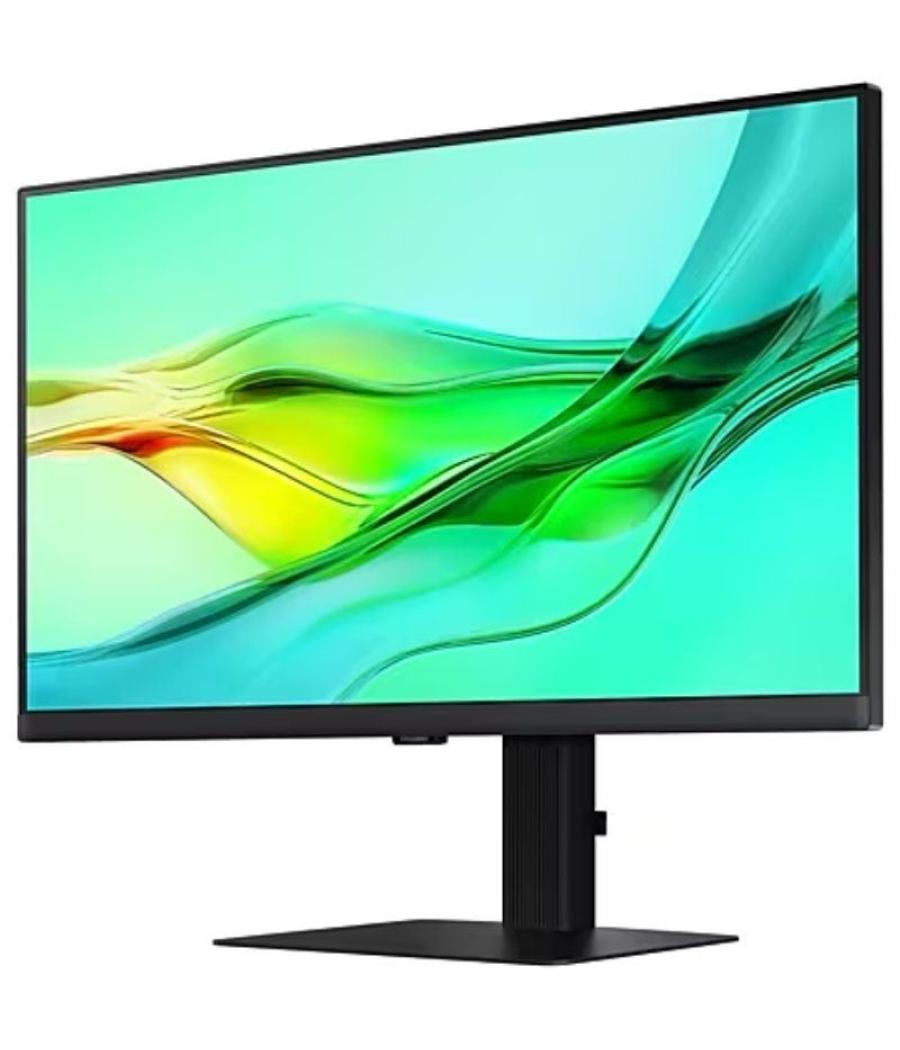 Monitor profesional samsung viewfinity s6 s24d604uau 24'/ qhd/ regulable en altura/ negro