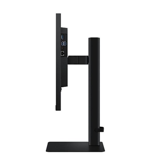 Monitor profesional samsung viewfinity s6 s24d604uau 24'/ qhd/ regulable en altura/ negro