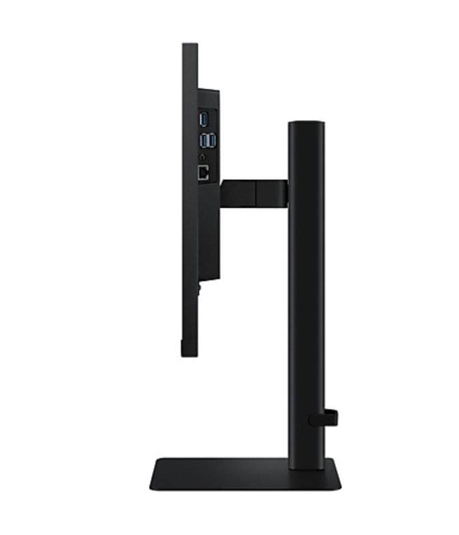 Monitor profesional samsung viewfinity s6 s24d604uau 24'/ qhd/ regulable en altura/ negro