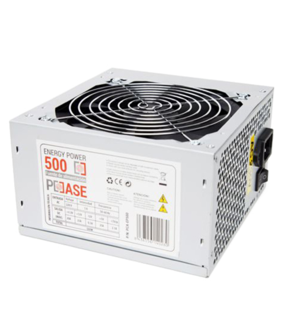 Fuente de alimentacion pc casee ep-500/plata/