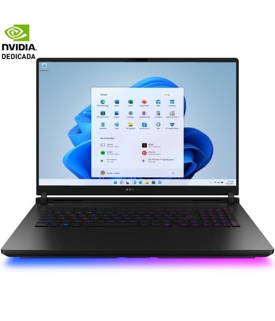 Portátil gaming asus rog strix scar 18 g835lr-sa002w intel core ultra 9-275hx/ 64gb/ 2tb ssd/ geforce rtx 5070 ti/ 18'/ win11 Portátil gaming asus rog strix scar 18 g835lr-sa002w intel core ultra 9-275hx/ 64gb/ 2tb ssd/ geforce rtx 5070 ti/ 18'/ win11