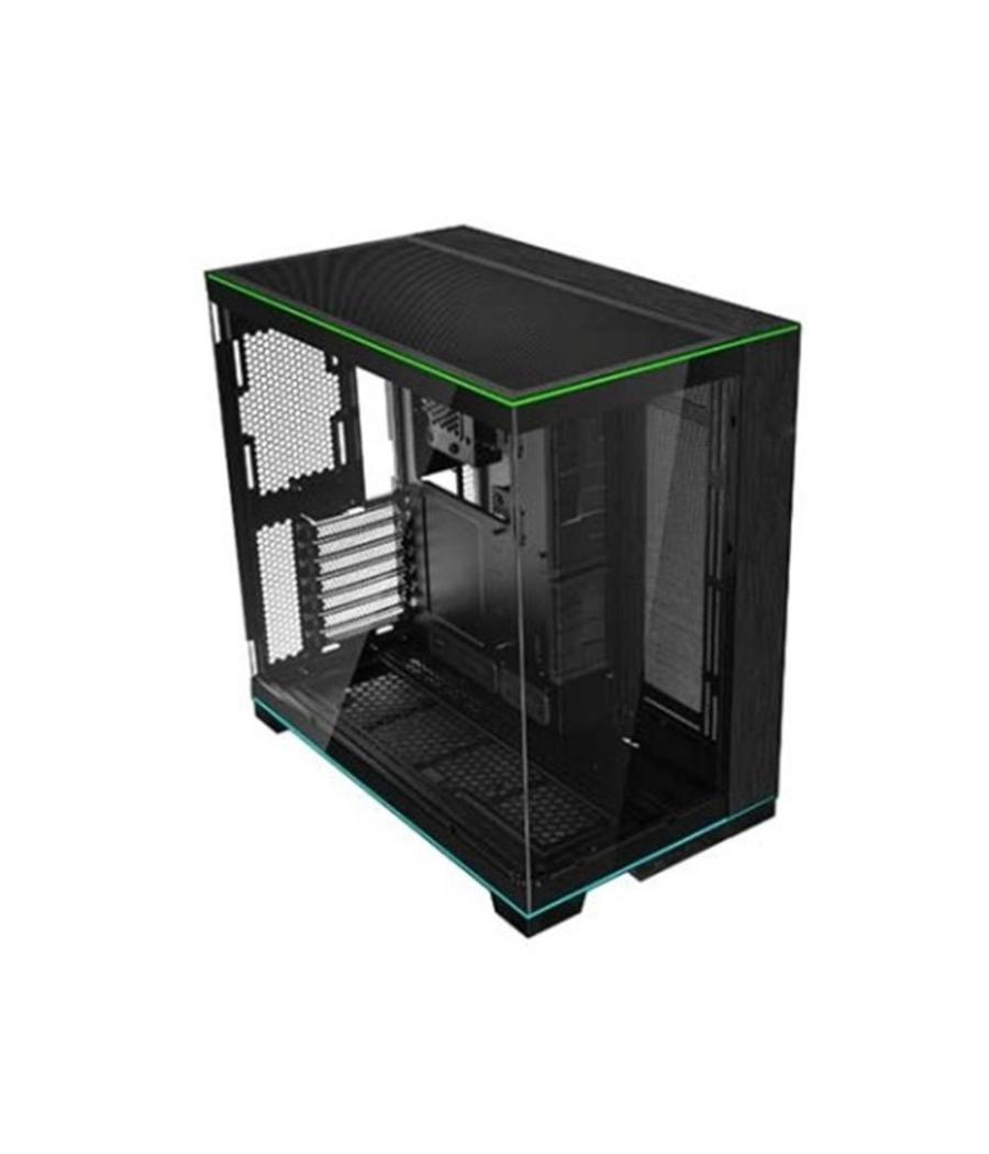 Caja ordenador gaming lian li e - atx o11d evo rgb cristal templado negro