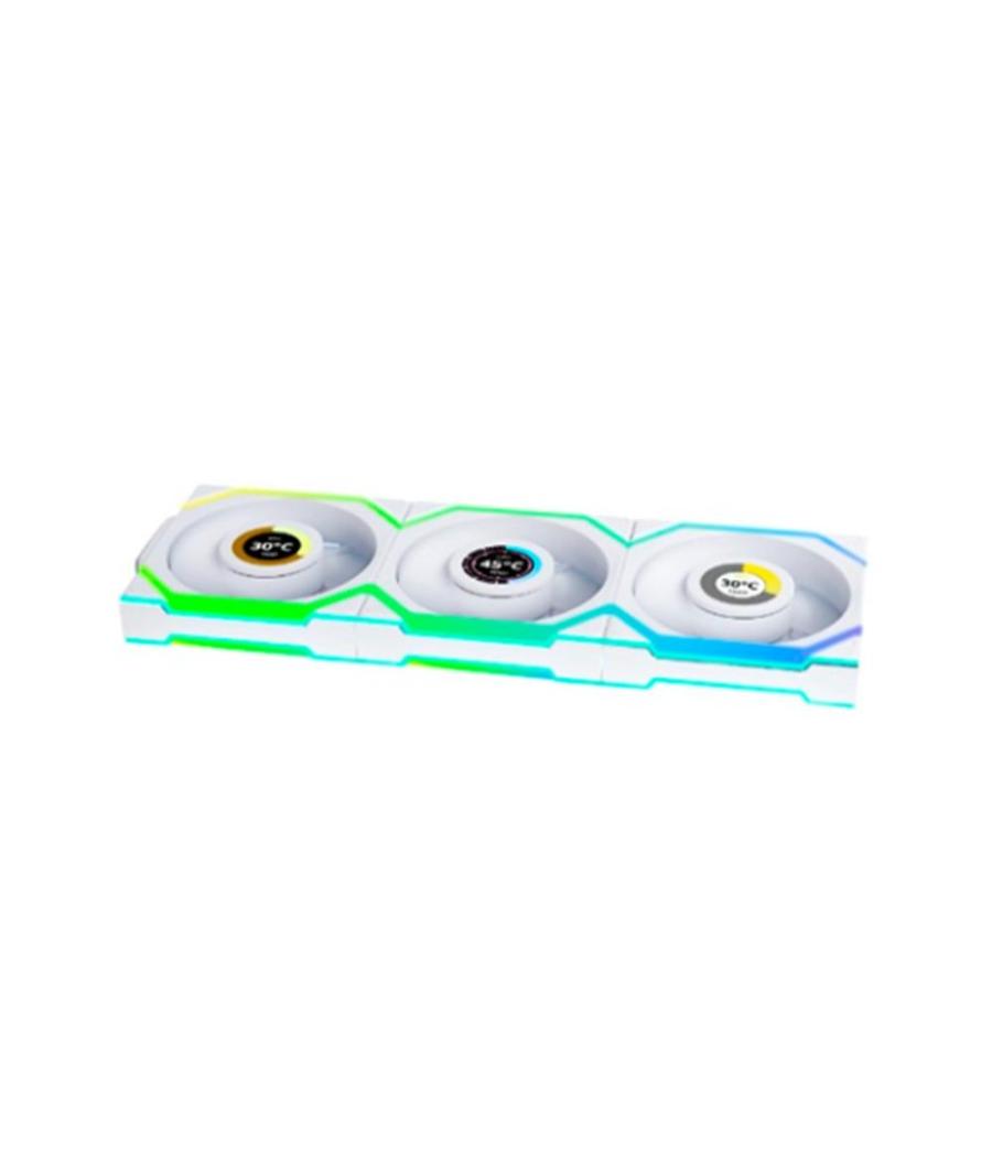 Ventilador caja lian li unifan sl wireless argb 3 x 120mm white