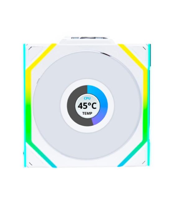 Ventilador caja lian li unifan sl wireless argb 3 x 120mm white