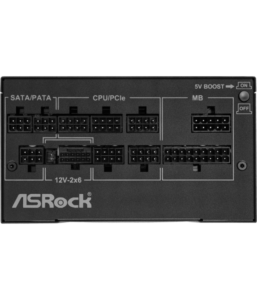 Asrock phantom gaming pg-850g unidad de fuente de alimentación 850 w 20+4 pin atx atx negro