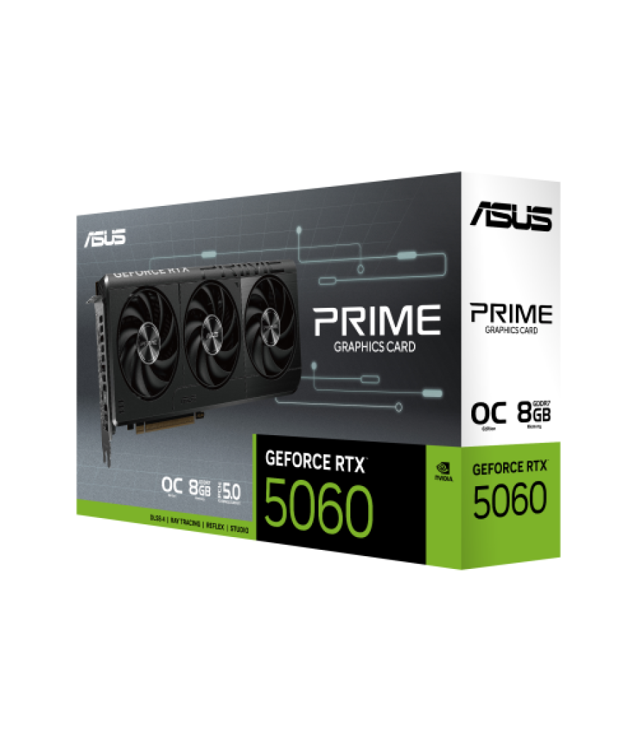 Asus prime -rtx5060-o8g nvidia geforce rtx 5060 8 gb gddr7