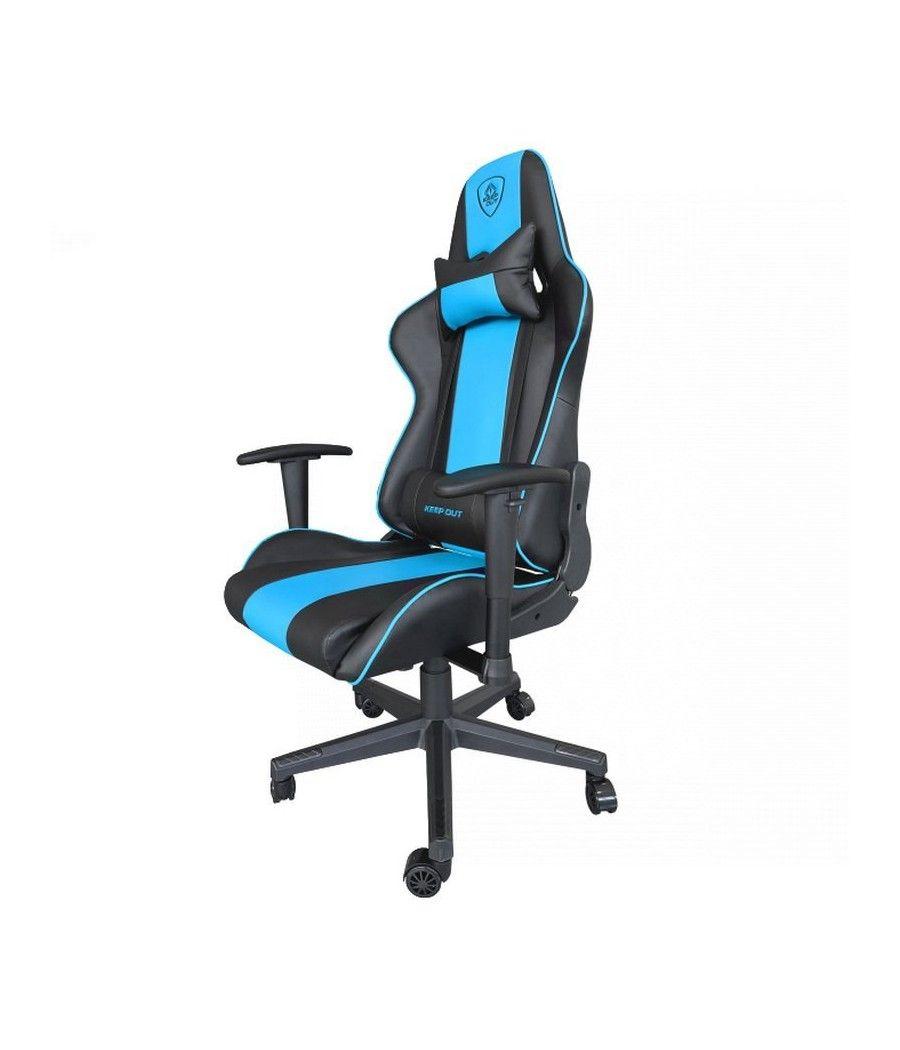 KEEP OUT Silla Gaming XSPRO-RACINGT BLUE - Imagen 2