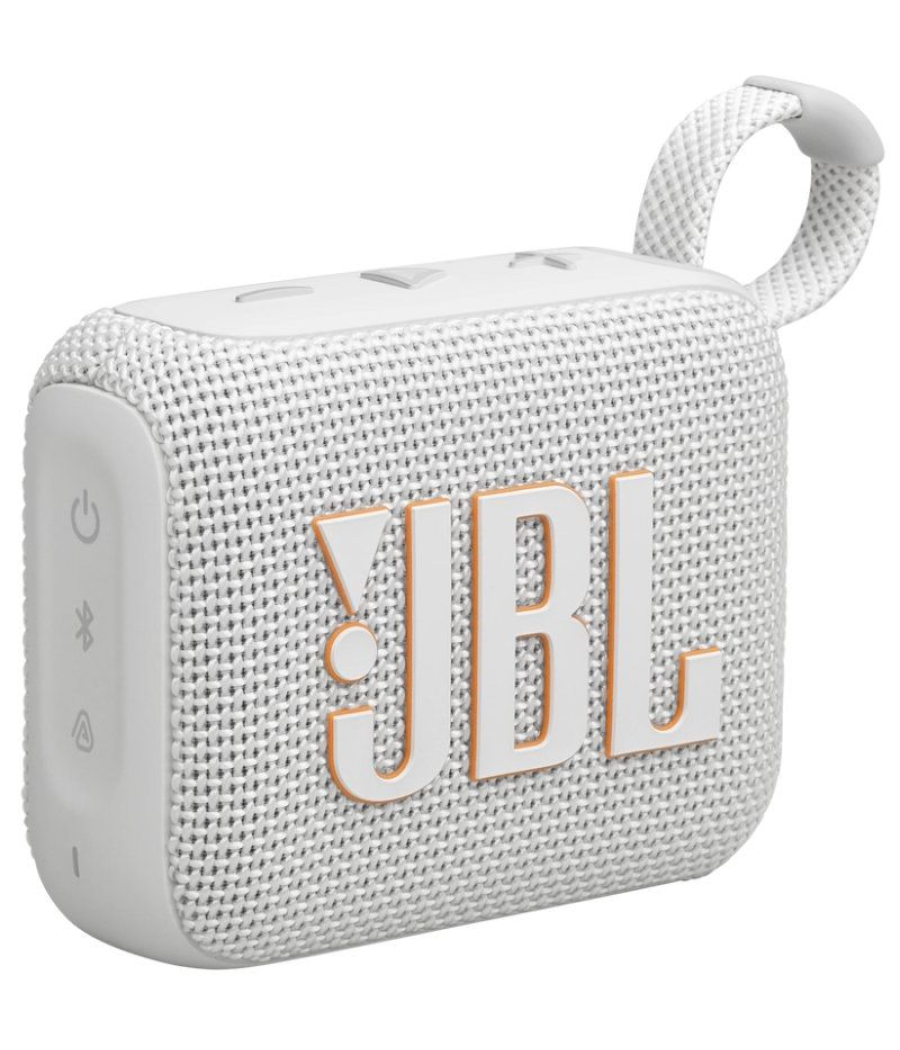 Altavoz con bluetooth jbl go 4/ 4.2w/ 1.0/ blanco