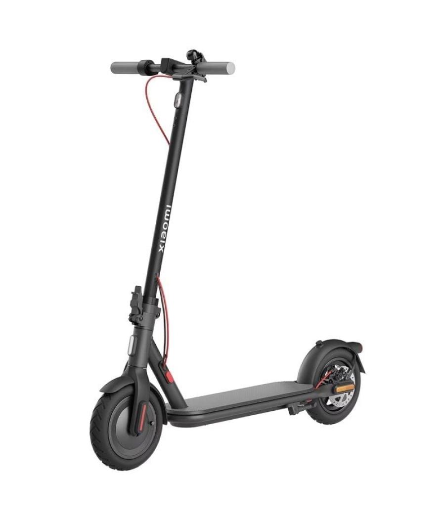 Patinete eléctrico xiaomi electric scooter 4/ motor 600w/ ruedas 10'/ 25km/h/ autonomía 35km/ negro